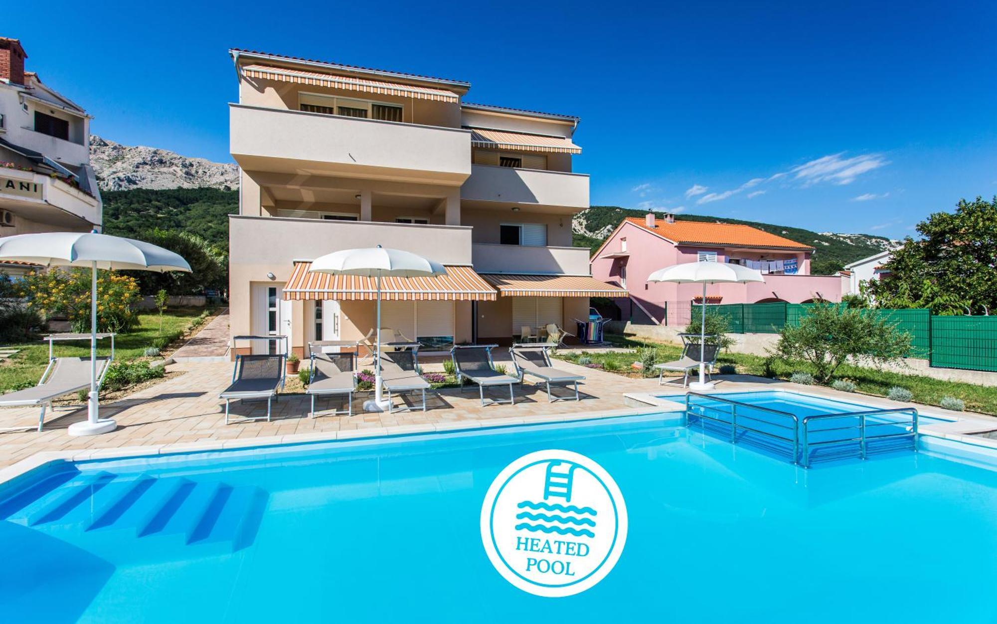Apartments Viktorija 2 باشْكا المظهر الخارجي الصورة